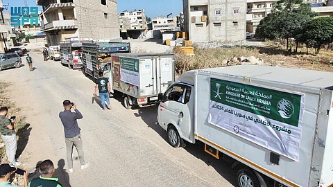 "إغاثي الملك سلمان" يوزع 347 أضحية في مدينة حارم بإدلب السورية