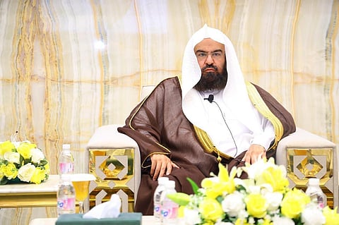 رئيس الشؤون الدينية بالمسجد الحرام والمسجد النبوي عبدالرحمن السديس