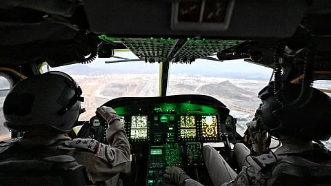 جولات طيران القوات الجوية... تأمين ومتابعة دقيقة من سماء المشاعر لسلامة ضيوف الرحمن