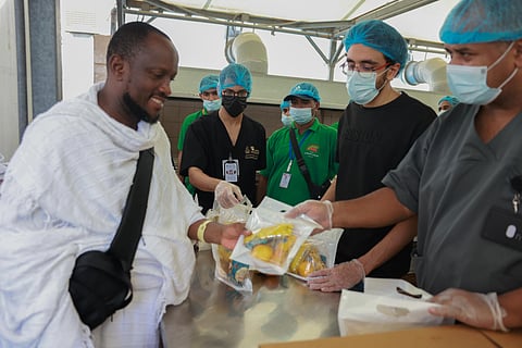 اكتمال تنفيذ المرحلة الأولى لتصعيد حجاج شركة "إثراء الخير" لمشعر منى بنجاح تام