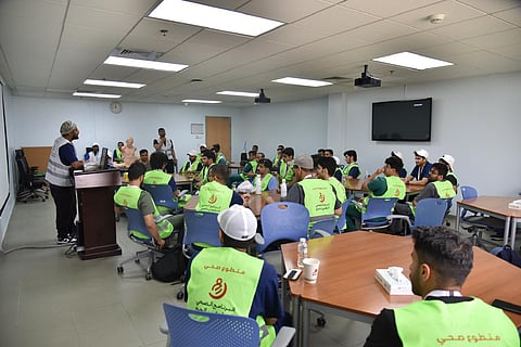 حلت ساعة الصفر.. فرق "الصحي التطوعي" تتدفق إلى المشاعر المقدسة لخدمة الحجاج