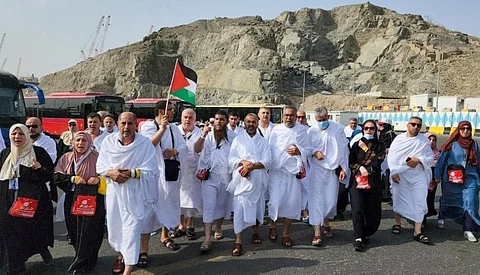 وصول الفوج الأول من حجاج فلسطين إلى مكة لأداء الفريضة