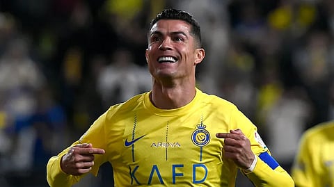 كريستيانو رونالدو لاعب النصر