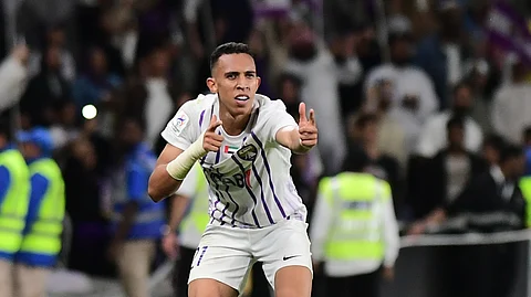 سفيان رحيمي لاعب العين الإماراتي