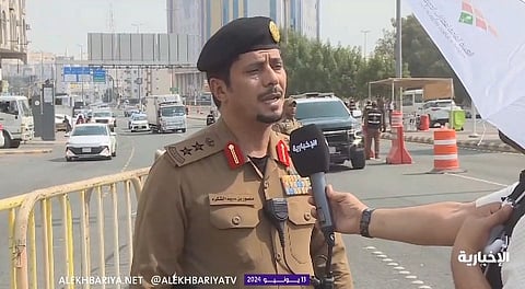 شاهد.. انتشار مروري مكثّف على طرق وأنفاق مكة والمشاعر