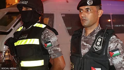 أرشيفية لعناصر من الدرك الأردني
