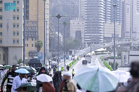 المشاعر المقدسة.. درجات الحرارة تواصل الانخفاض على مشعر منى عند 38 مئوية