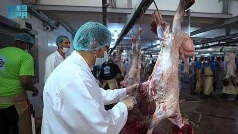 في ثاني أيام العيد.. 24 ألف ذبيحة بمسالخ الرياض و 2000 كيلوجرام من اللحوم تبرعات للمحتاجين