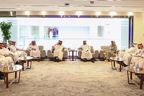 وزير الاتصالات وتقنية المعلومات عبدالله السواحة يزور مقر مجموعة stc بالرياض