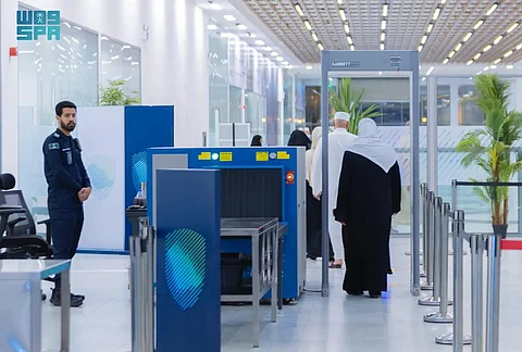 "منفذ جديدة عرعر" يودع طلائع الدفعة الأولى من الحجاج العراقيين المغادرين