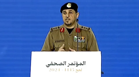 المتحدث الرسمي لوزارة الداخلية العقيد طلال الشلهوب