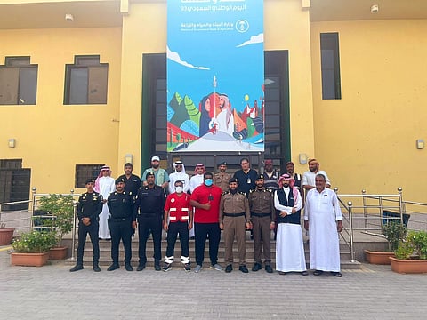 بيئة مكة تنفّذ تجربة فرضية لسيناريو "شجار بين شخصين ووقوع إصابات وجهات أمنية تباشر"