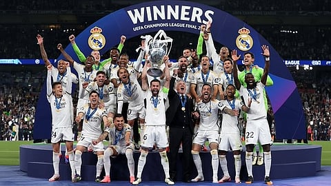 ريال مدريد بطلاً لدوري أبطال أوروبا للمرة الخامسة عشرة في تاريخه
