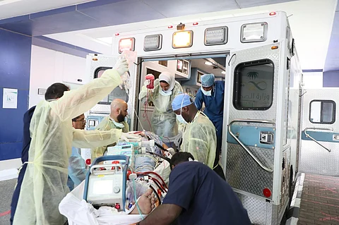 بالإخلاء الجوي.. مجمع الملك عبدالله الطبي بجدة يستقبل حالتين حرجتين لحاجّين