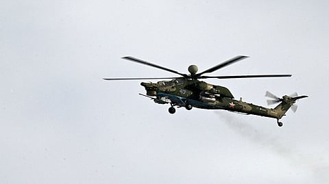 تحطم مروحية عسكرية من طراز إم أي- 28 في روسيا ومقتل طاقمها