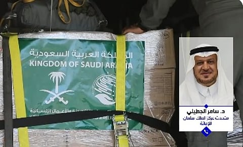 "إغاثي الملك سلمان": لدينا 300 شاحنة تقف على معبر رفح تنتظر إشارة الدخول وإكمال المساعدات