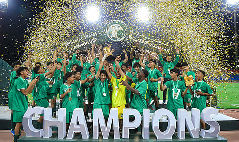 منتخب جازان يتوج ببطولة المنتخبات الإقليمية تحت 13 عامًا