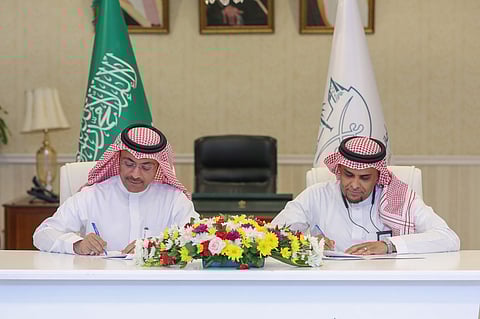 جانب من مراسم توقيع الاتفاقية