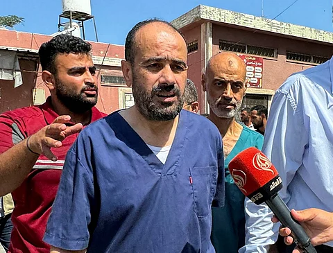 مدير مجمع الشفاء الطبي في مدينة غزة محمد أبو سلمية