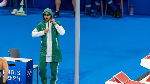 السباحة السعودية مشاعل العايد