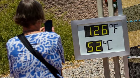 تسجيل درجات حرارة مرتفعة في كاليفورنيا