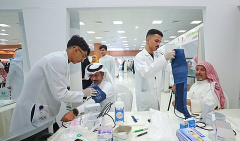 جامعة شقراء تقدم خدمات طبية وإرشادات توعوية في "مهرجان فلفل شقراء 4"