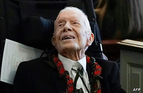 الرئيس الأمريكي الأسبق جيمي كارتر