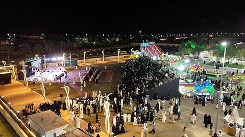 جانب من حضور مهرجان فلفل شقراء