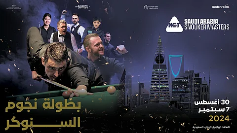 بطولة الماسترز السعودية للسنوكر تتضمن مشاركة 144 من أفضل لاعبي السنوكر حول العالم