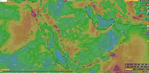 أمطار تلفّ 8 مناطق في توقعات "الحصيني".. وإشارة إلى هبات متفاوتة السرعة