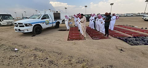 "الأمر بالمعروف" بالطائف تفعّل المصلى المتنقل بمهرجان ولي العهد للهجن