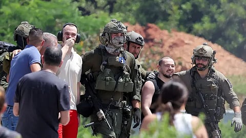 من عملية سابقة لاستعادة أسرى إسرائيليين