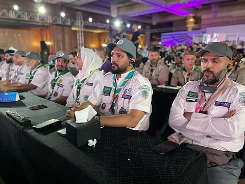 حضور فاعل للفتاة السعودية في المؤتمر الكشفي العالمي بالقاهرة