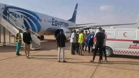 هبوط اضطراري لطائرة مصرية في ليبيا