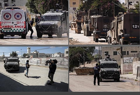 "تدمير ودهم في جنين".. إسرائيل تستخدم الأهالي دروعًا بشرية وتمنع المياه عن المستشفى!