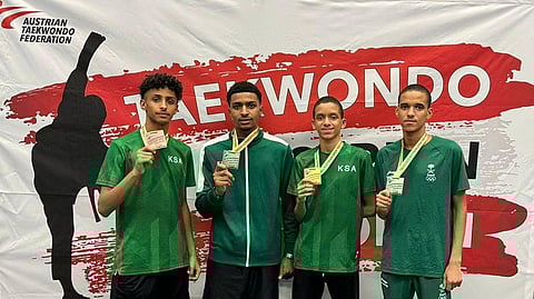 أربع ميداليات لشباب التايكوندو في بطولة النمسا.. و"القحطاني" يتصدر قمة المدربين