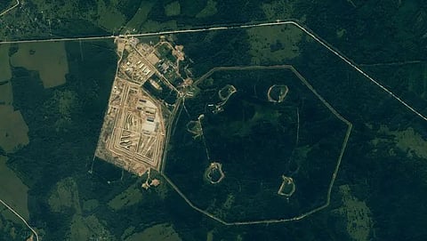 موقع الإطلاق المحتمل لصاروخ روسيا الجديد شمال موسكو