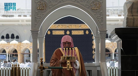 إمام وخطيب المسجد الحرام صالح بن عبدالله بن حميد