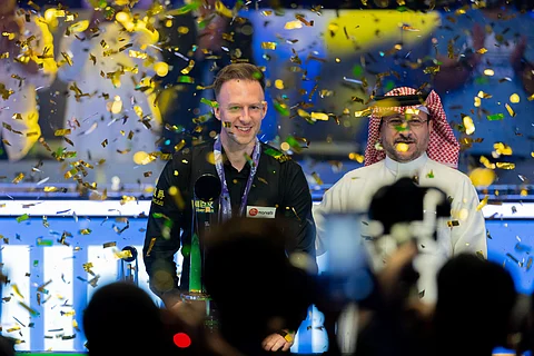 في العاصمة السعودية "الرياض".. الإنجليزي "ترامب" بطلاً لبطولة الماسترز السعودية للسنوكر