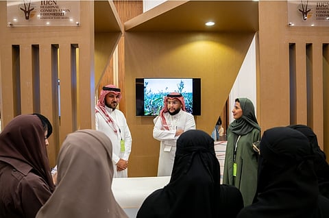 هيئة تطوير محمية الإمام تركي تشارك بمعرض منتدى حماية الطبيعة في غرب آسيا
