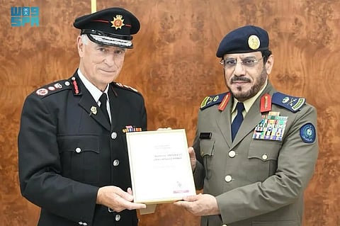 تحت مظلة برامج الشراكات الدولية بـ"الداخلية".. الدفاع المدني يحصل على شهادة الاعتماد من نظيره البريطاني
