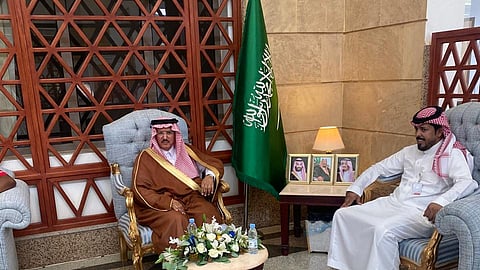 محافظ المجمعة يدشّن فعاليات "اليوم العالمي للهلال الأحمر"