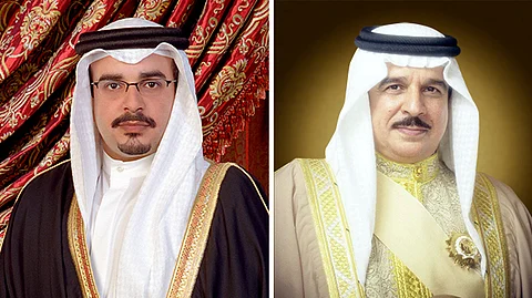 القيادة البحرينية تهنئ خادم الحرمين وولي العهد بمناسبة اليوم الوطني