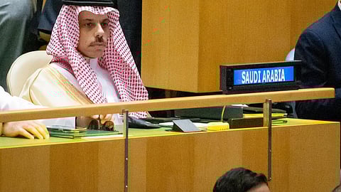 وزير الخارجية الأمير فيصل بن فرحان