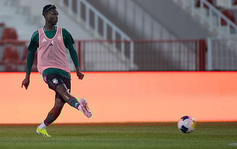 جانب من تدريبات لاعبي المنتخب السعودي تحت 20 عامًا لكرة القدم