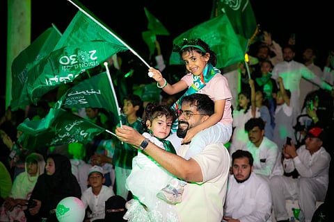 "الحلم واقع".. فعاليات استثنائية بينبع الصناعية احتفالاً باليوم الوطني السعودي الـ 94