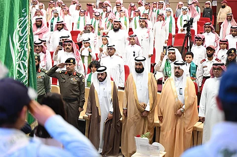 "تعليم سراة عبيدة" يحتفل باليوم الوطني الـ94 بمشاركة طلابية واسعة