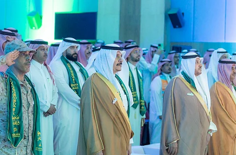 "عبدالرحمن بن عبدالله" يشهد احتفالات جامعة حفر الباطن بذكرى اليوم الوطني الـ94