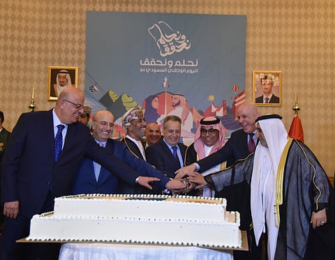 السفارة السعودية في دمشق تحتفل باليوم الوطني بحضور مسؤولين ودبلوماسيين