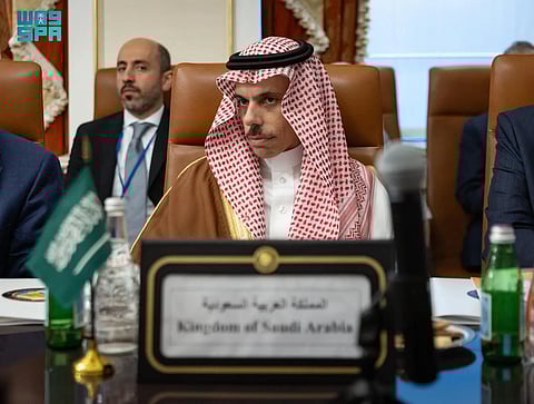 وزير الخارجية الأمير فيصل بن فرحان